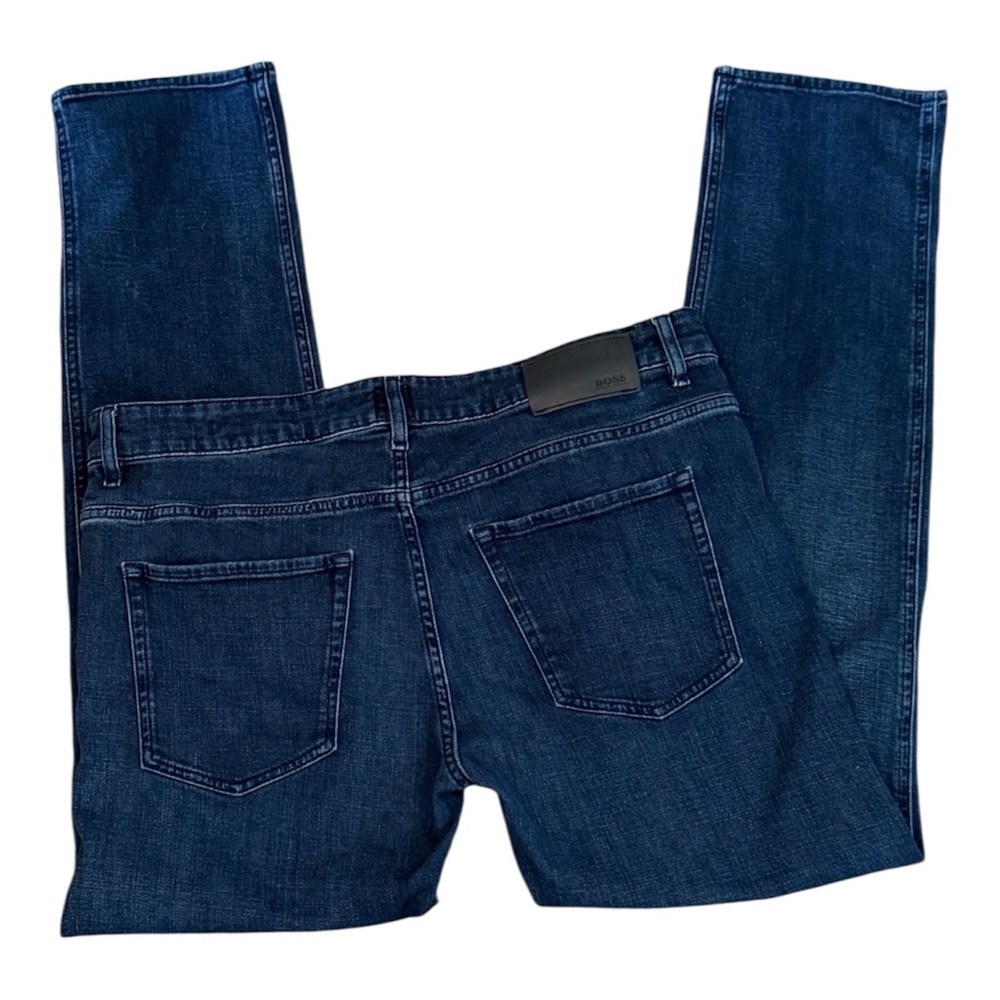 Hugo Boss Candiani Denim Cashmere-Touch Slim Fit Jeans men’s sz 34x30